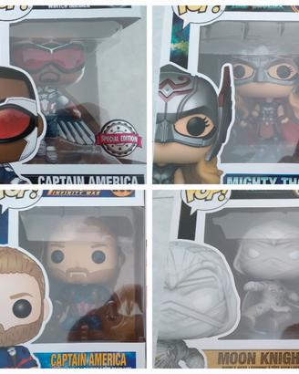 Lotto funko pop marvel avengers 