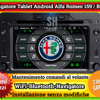 Radio tablet navigatore per ALFA 159/brera/spider