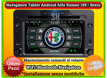 Radio tablet navigatore per ALFA 159/brera/spider