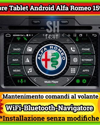Radio tablet navigatore per ALFA 159/brera/spider