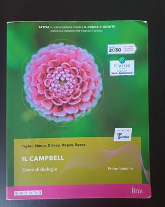 Il Campbell, corso di biologia primo biennio