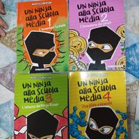 libri "Un ninja alla scuola media"