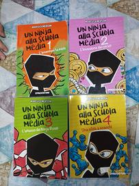 libri "Un ninja alla scuola media"