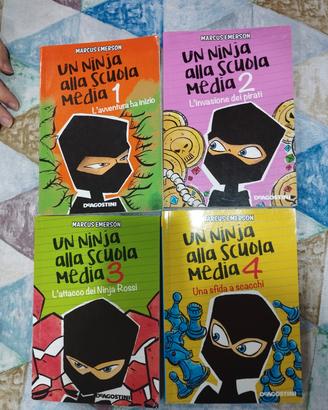 libri "Un ninja alla scuola media"