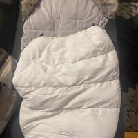 Sacco mast passeggino bianco