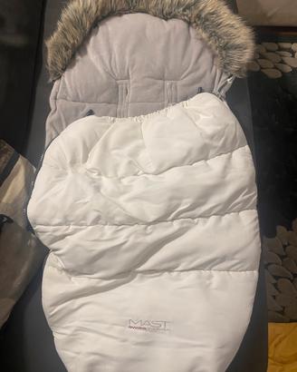 Sacco mast passeggino bianco