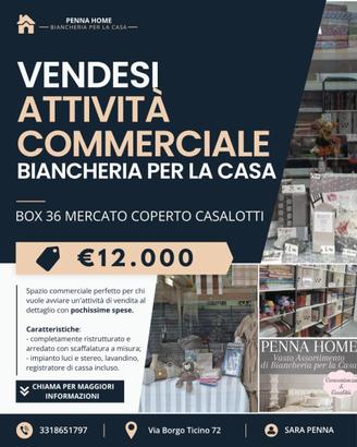 Box mercato coperto casalotti (rm)