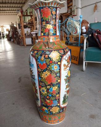 Vecchio e grande Vaso Cinesa ceramica cm 90x35