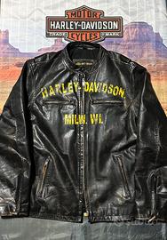 Giacca Pelle XL Nuova Originale Harley Davidson