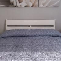 Struttura letto bianco