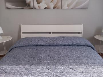 Struttura letto bianco