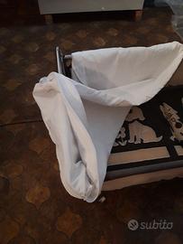 Lettino pieghevole per bimbi con materasso