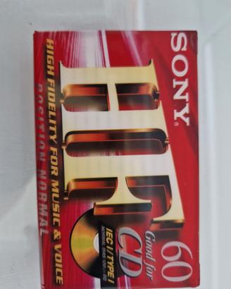 Sony HF 60 Cassetta audio IEC I Type I Normal High
