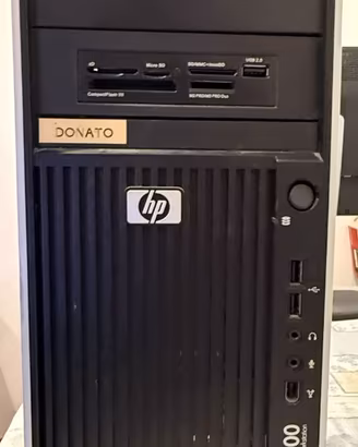 PC HP Z400 Xeon 2.4GHZ, 12GB RAM, SSD + Monitor 23