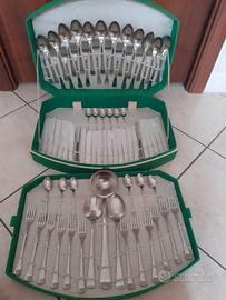 Vassoio 75pz. posate accaio inox 18/8-Mepra
