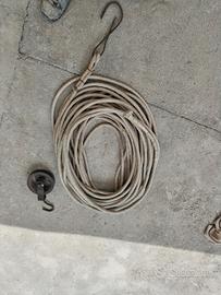 corda e carrucola da cantiere 