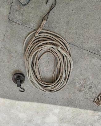corda e carrucola da cantiere 