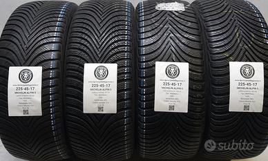 4 GOMME 225 45 17 MICHELIN A63106