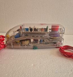 Telefono trasparente vintage anni 90 