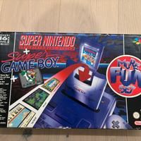 SuperNintendo SNES originale anni90 +Super Gameboy