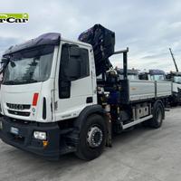 Iveco 180e25 gru pm 3+2 ribaltabile anno 2013