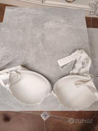reggiseno in pizzo bianco 