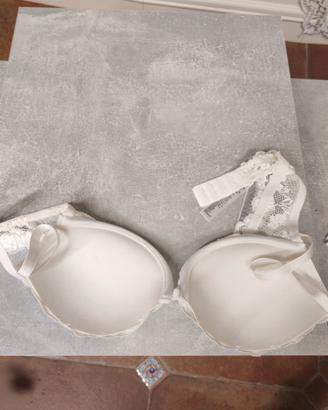 reggiseno in pizzo bianco 