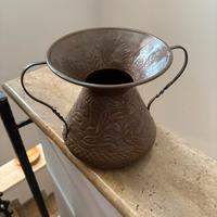 Vaso decorativo in Rame Lavorato