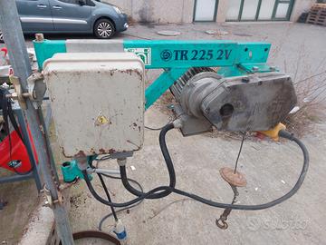 Argano imer tr225 2velocita con ricambi