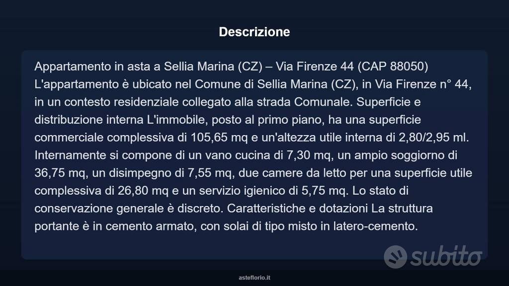 Appartamento – Sellia Marina, Catanzaro - Vista 4