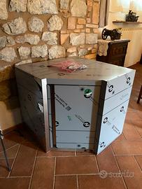Pensile angolare INOX AISI 304