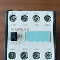 Relè ausiliario SIEMENS 3TH4244-0A - 24V AC - 4NO 