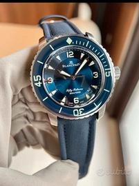 blancpain 50 fathom titanio full set