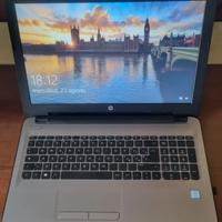 Pc portatile HP 250 g5, I7, ssd 256gb, 8gb ram.