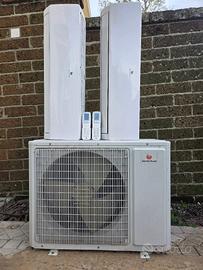 CONDIZIONATORE DUAL SPLIT 12000+9000 SAUNIER DUVAL