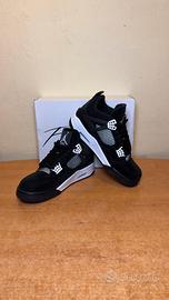 Air Jordan 4 Nere e Bianche NUOVE 43