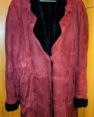 Cappotto donna vero montone vero vintage 1980/1985