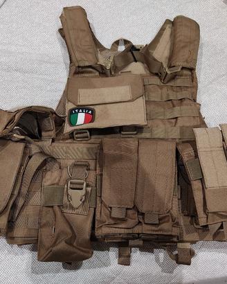 gilet tattico militare softair