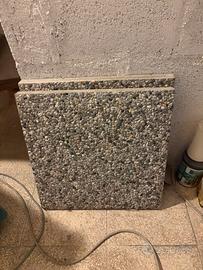 Lastra in cemento a ghiaia elevata 50 x 50