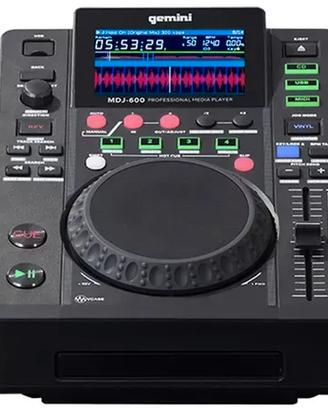 GEMINI MDJ-600  PER DJ - INCLUDE COVER