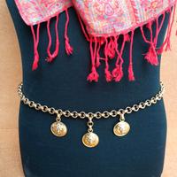 Versace gold chain cintura a catena placcata oro