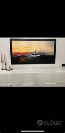 Quadro moderno dipinto ad olio