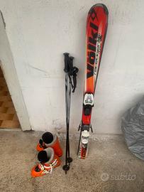 Sci bambino Volkl completi di tutto