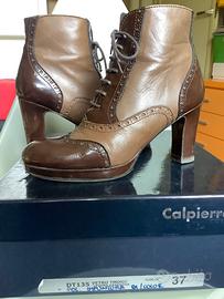 Stivaletti in pelle vintage Calpierre