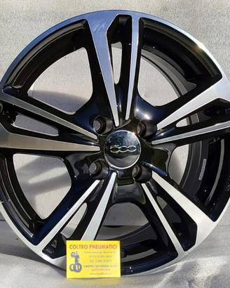 4 Cerchi In Lega NUOVI da 15 Per Fiat 500 Panda