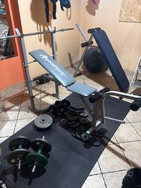Panca Piana/Inclinata e Crunch Machine