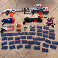 Lotto nerf elite, ultra +400 colpi (trattabile!)