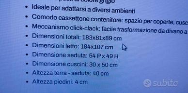 divano letto 