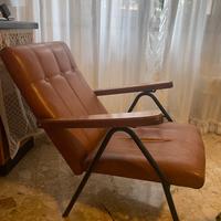 Poltrona poltroncina reclinabile vintage