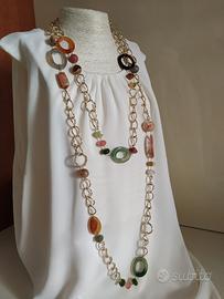collana lunga da donna 